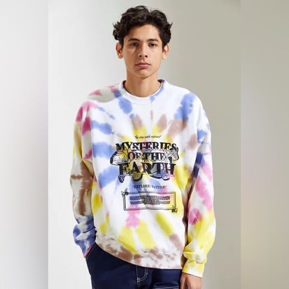 Urban outfitters | mysteries of the earth crewneck sweatshirt | size large - Picture 1 of 5